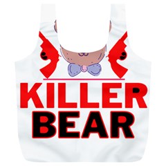 Killer Bear Full Print Recycle Bag (xl) by LemonPear