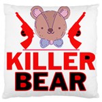 Killer Bear Standard Flano Cushion Case (One Side) Front