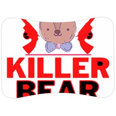 Killer Bear Velour Seat Head Rest Cushion by LemonPear