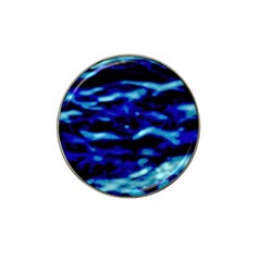 Blue Waves Abstract Series No8 Hat Clip Ball Marker (10 Pack) by DimitriosArt