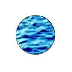 Blue Waves Abstract Series No4 Hat Clip Ball Marker (4 Pack) by DimitriosArt