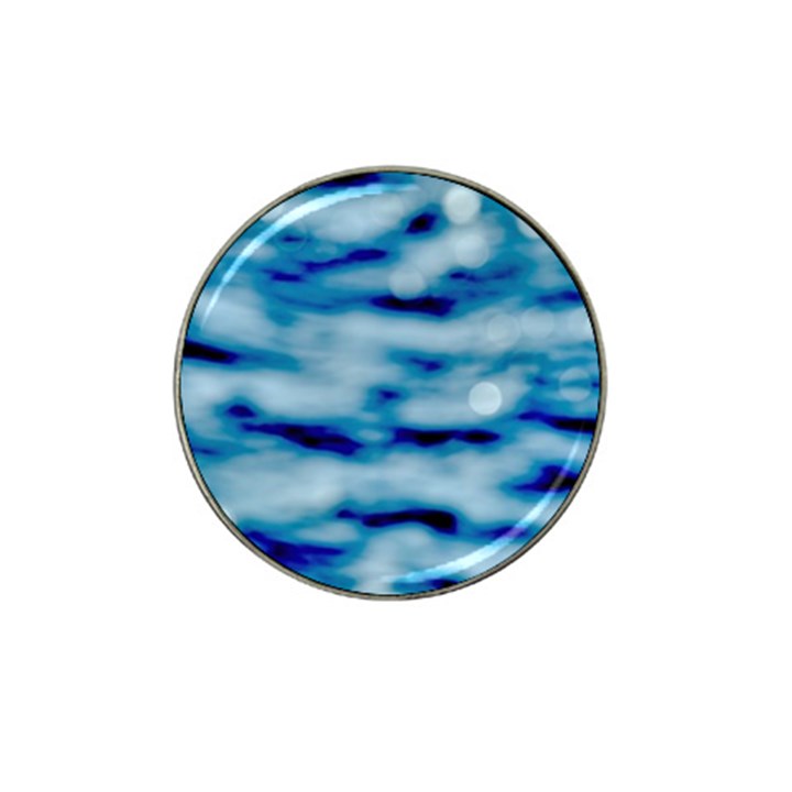 Blue Waves Abstract Series No5 Hat Clip Ball Marker