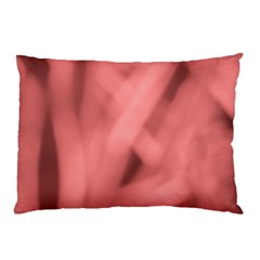 Red Flames Abstract No2 Pillow Case by DimitriosArt