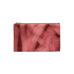 Red Flames Abstract No2 Cosmetic Bag (small) by DimitriosArt