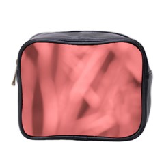 Red Flames Abstract No2 Mini Toiletries Bag (two Sides) by DimitriosArt