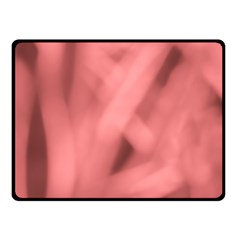 Red Flames Abstract No2 Fleece Blanket (small) by DimitriosArt