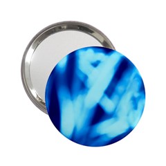 Blue Abstract 2 2 25  Handbag Mirrors by DimitriosArt