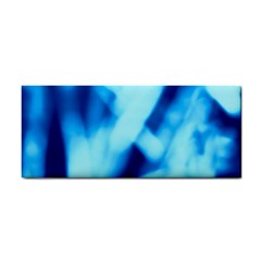 Blue Abstract 2 Hand Towel by DimitriosArt