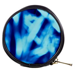 Blue Abstract 2 Mini Makeup Bag by DimitriosArt