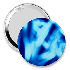 Blue Abstract 2 3  Handbag Mirrors by DimitriosArt