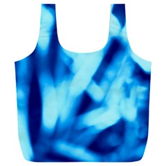 Blue Abstract 2 Full Print Recycle Bag (xxxl) by DimitriosArt