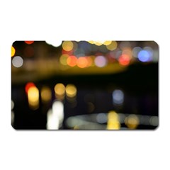 City Lights Magnet (rectangular) by DimitriosArt