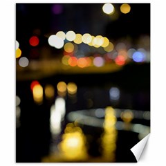 City Lights Canvas 8  X 10  by DimitriosArt