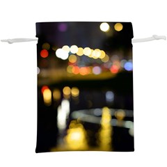 City Lights  Lightweight Drawstring Pouch (xl) by DimitriosArt