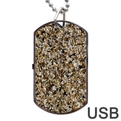 Universe Pattern Dog Tag Usb Flash (one Side) by DimitriosArt