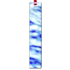 Blue Waves Abstract Series No10 Large Book Marks by DimitriosArt