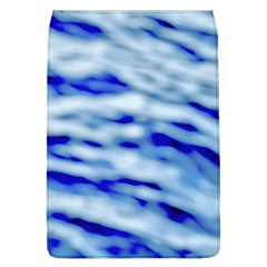 Blue Waves Abstract Series No10 Removable Flap Cover (l) by DimitriosArt