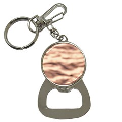 Pink  Waves Abstract Series No6 Bottle Opener Key Chain by DimitriosArt