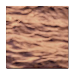 Pink  Waves Abstract Series No5 Tile Coaster by DimitriosArt