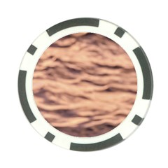 Pink  Waves Abstract Series No5 Poker Chip Card Guard (10 Pack) by DimitriosArt