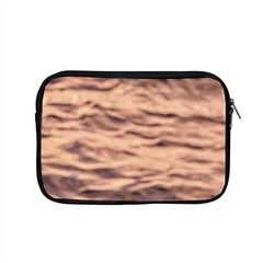 Pink  Waves Abstract Series No5 Apple Macbook Pro 15  Zipper Case by DimitriosArt