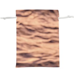 Pink  Waves Abstract Series No5  Lightweight Drawstring Pouch (xl) by DimitriosArt