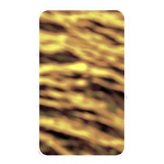 Yellow  Waves Abstract Series No10 Memory Card Reader (rectangular)