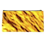 Yellow  Waves Abstract Series No8 Pencil Case Back