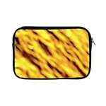 Yellow  Waves Abstract Series No8 Apple iPad Mini Zipper Cases Front