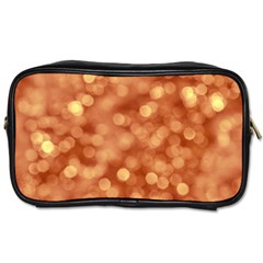 Light Reflections Abstract No7 Peach Toiletries Bag (one Side) by DimitriosArt