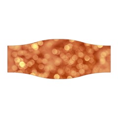 Light Reflections Abstract No7 Peach Stretchable Headband by DimitriosArt