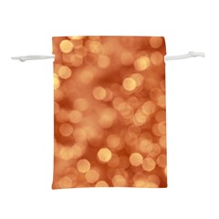 Light Reflections Abstract No7 Peach Lightweight Drawstring Pouch (s) by DimitriosArt