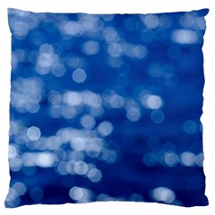 Light Reflections Abstract No2 Large Cushion Case (one Side) by DimitriosArt