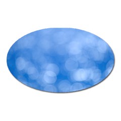 Light Reflections Abstract Oval Magnet by DimitriosArt