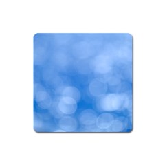 Light Reflections Abstract Square Magnet by DimitriosArt