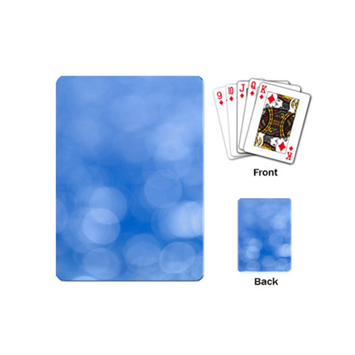 Light Reflections Abstract Playing Cards Single Design (Mini)