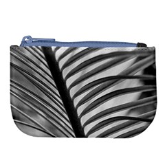 Cycas Leaf The Shadows Large Coin Purse by DimitriosArt