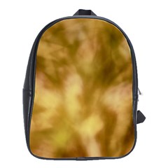 Orange Papyrus Abstract School Bag (large) by DimitriosArt