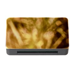 Orange Papyrus Abstract Memory Card Reader With Cf by DimitriosArt