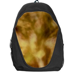 Orange Papyrus Abstract Backpack Bag by DimitriosArt