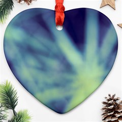 Cold Stars Ornament (heart) by DimitriosArt