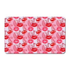 Rose Lips Magnet (rectangular) by Sparkle