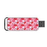 Rose Lips Portable USB Flash (One Side) Front