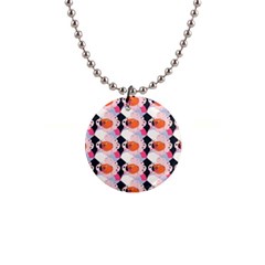 Digi Anim 1  Button Necklace by Sparkle