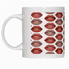 Beautylips White Mugs by Sparkle