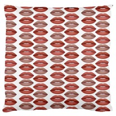 Beautylips Large Flano Cushion Case (one Side) by Sparkle