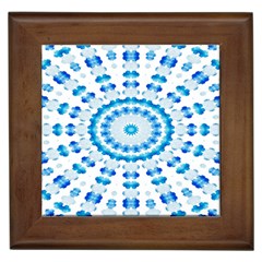 Digital Sky Framed Tile by Sparkle