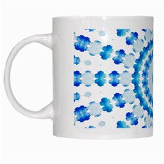 Digital Sky White Mugs by Sparkle