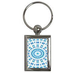 Digital Sky Key Chain (rectangle) by Sparkle