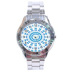 Digital Sky Stainless Steel Analogue Watch by Sparkle